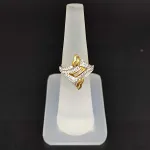 Adorable 22 Karat Yellow Gold Artsy Ring
