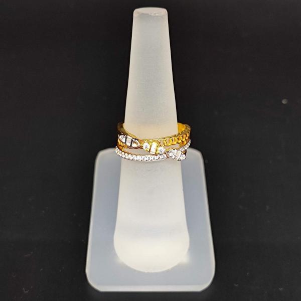 22 Karat Yellow Gold Ladies Ring