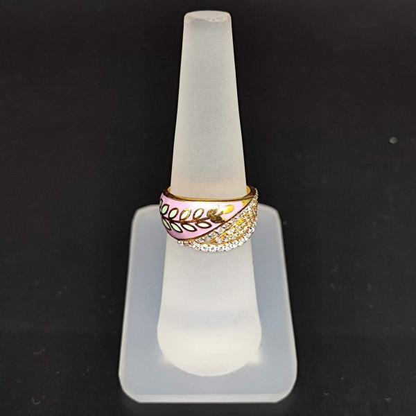 22 Karat Fancy Yellow Gold Ladies Ring