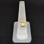 22 Karat Fancy Yellow Gold Ladies Ring