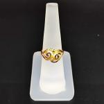 22 Karat Yellow Gold Ladies Ring in Fancy Design