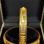 916 Hallmarked Pure Gold Kangan for Ladies