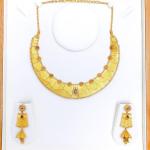 Contemporary Patta Necklace Set