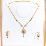 Delightful Dressy Pear Drop CZ Set