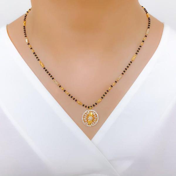 Posh CZ Adorned Mangalsutra