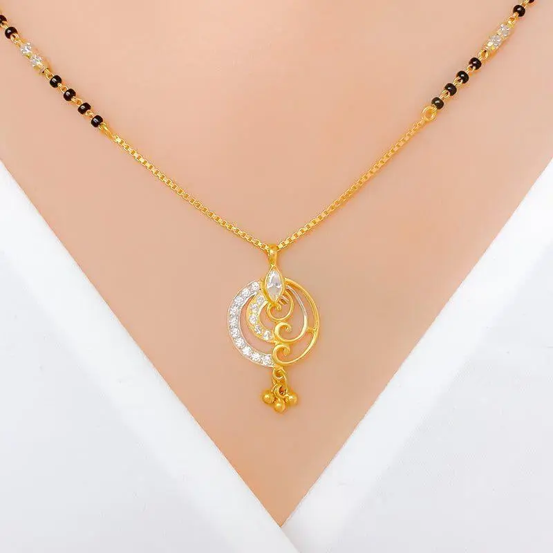 Contemporary TwoTone Mangalsutra