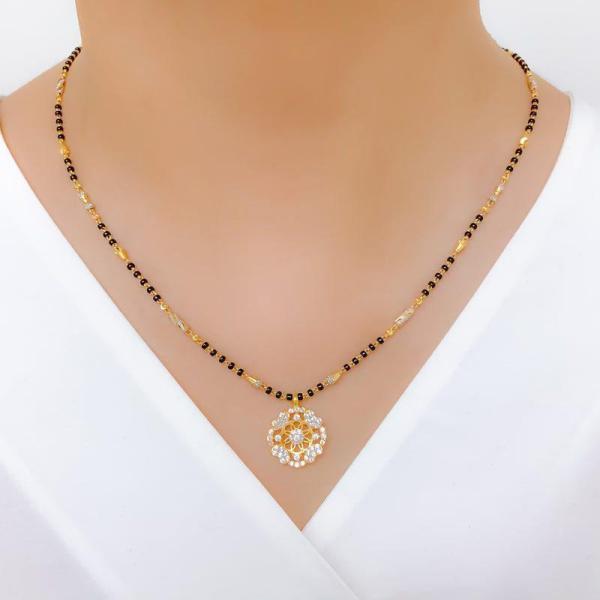 Ornate Floral Mangalsutra