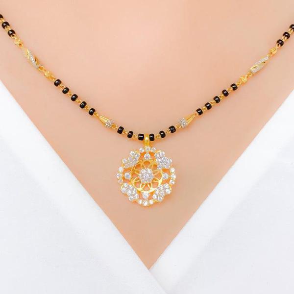 Ornate Floral Mangalsutra