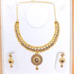 Royal Meenakari Tear Drop Set