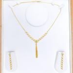 Contemporary Link Necklace Set