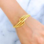 Chic S Wave Bangle Bracelet