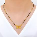 Unique Blooming Flower Thali Mangalsutra