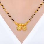 Unique Blooming Flower Thali Mangalsutra