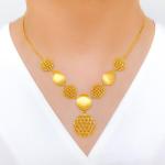 Versatile Round Mesh Necklace Set