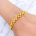 Bold Interlinked Ball Bracelet