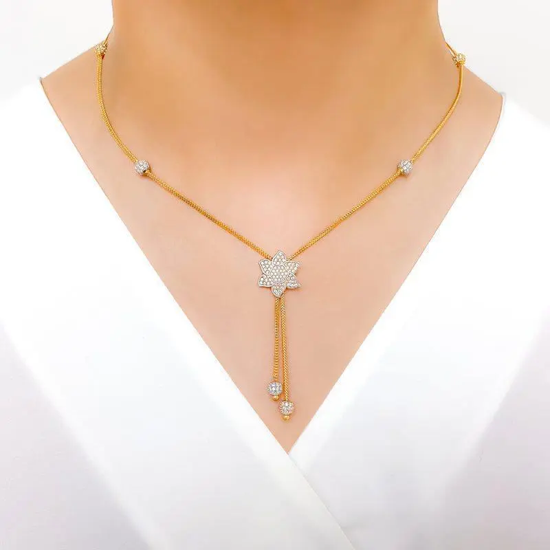 Dainty Lightweight CZ Necklace