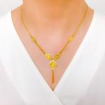 Classic Dangling Coin Necklace Set