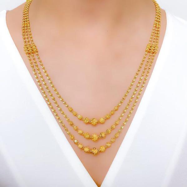 Fancy Beaded Necklace Set