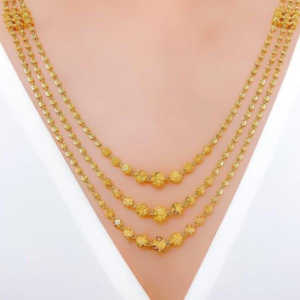 Fancy Beaded Necklace Set