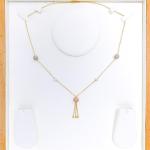 Classy Rose Gold Tassel Necklace