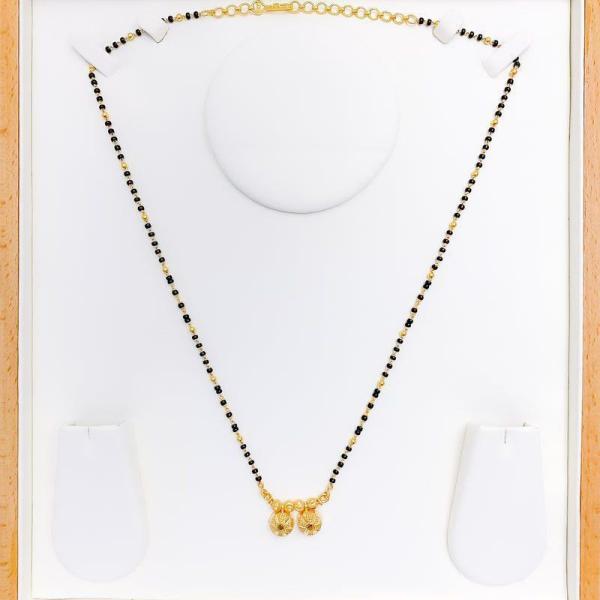 Textured Twin Thali Mangalsutra