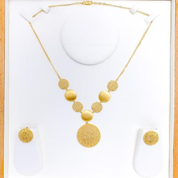 Unique Vintage Jali Work Necklace Set