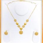 Versatile Round Mesh Necklace Set