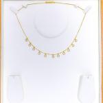 Shiny White CZ Necklace