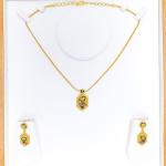 Luscious Enamel Necklace Set