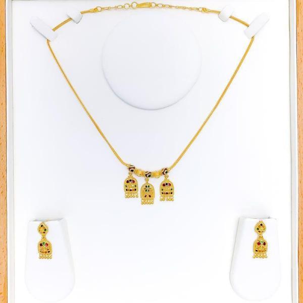 Iconic Meenakari Necklace Set