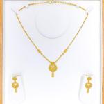 Posh Beaded Chand Necklace Set