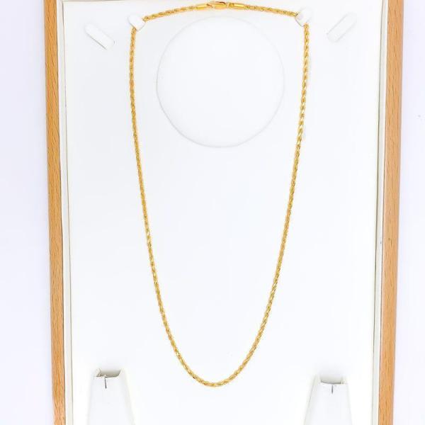 Vibrant Long Rope Chain 22"