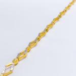 Chic Reflective TwoTone Bracelet