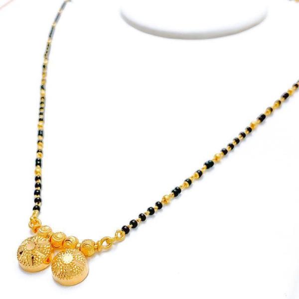 Textured Twin Thali Mangalsutra