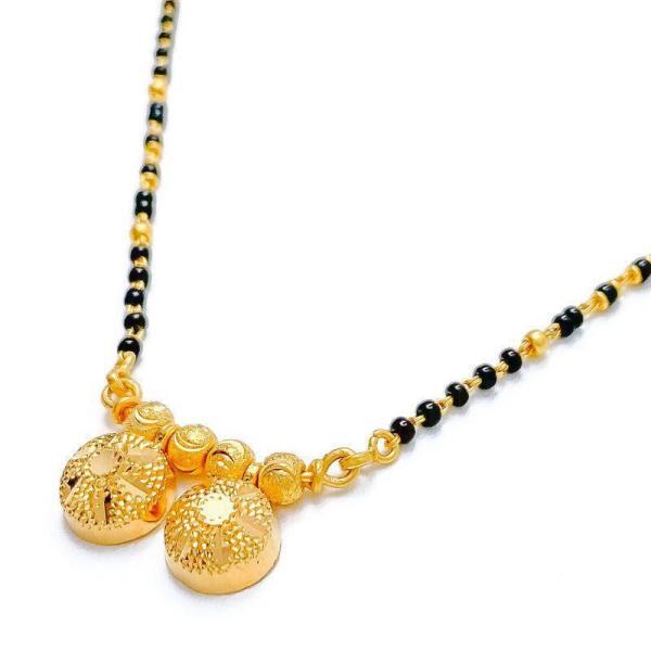 Textured Twin Thali Mangalsutra