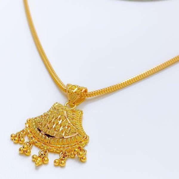 Vibrant Radha Krishna Pendant