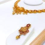 Traditional Peacock Adorned Lakshmi Set