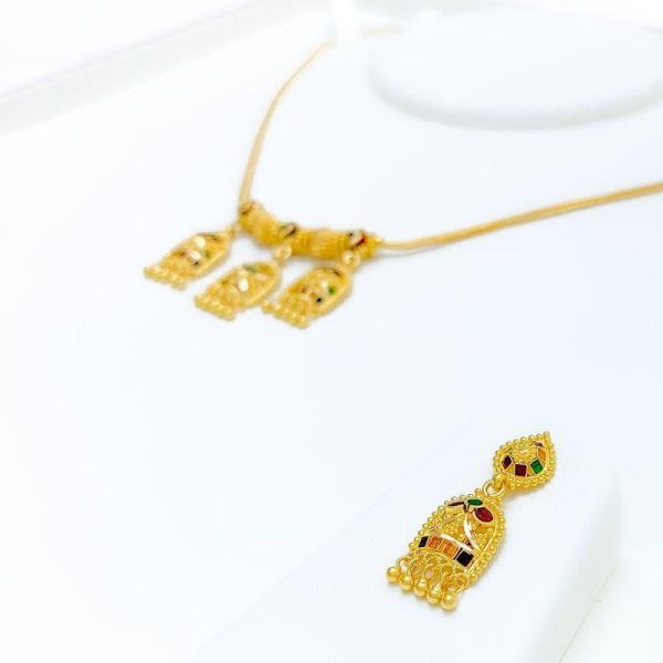 Iconic Meenakari Necklace Set