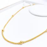 Orb Accented Bead Chain 18",