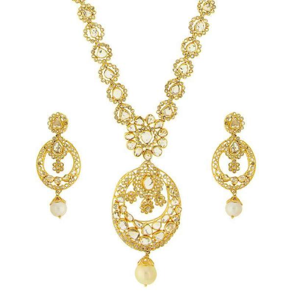 Beautiful Polki Set for Ladies in Elegant Design 