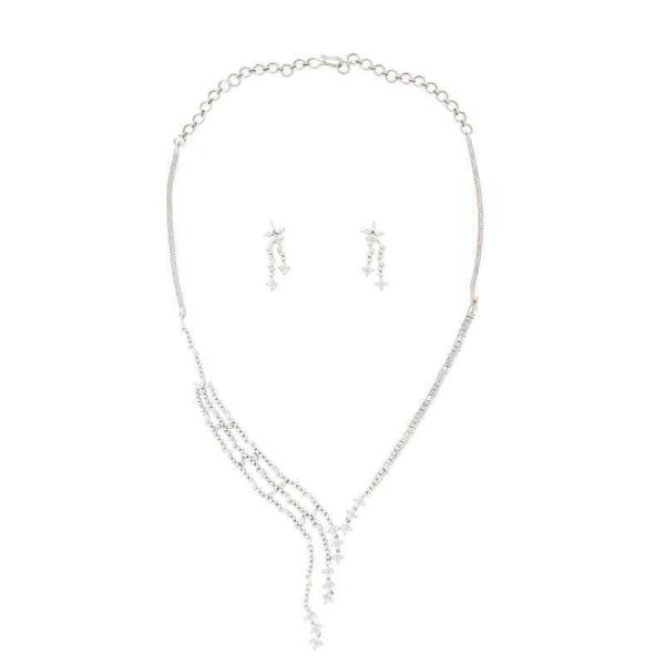 3PIECE DIAMOND NECKLACE SET