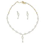 3PIECE DIAMOND NECKLACE SET