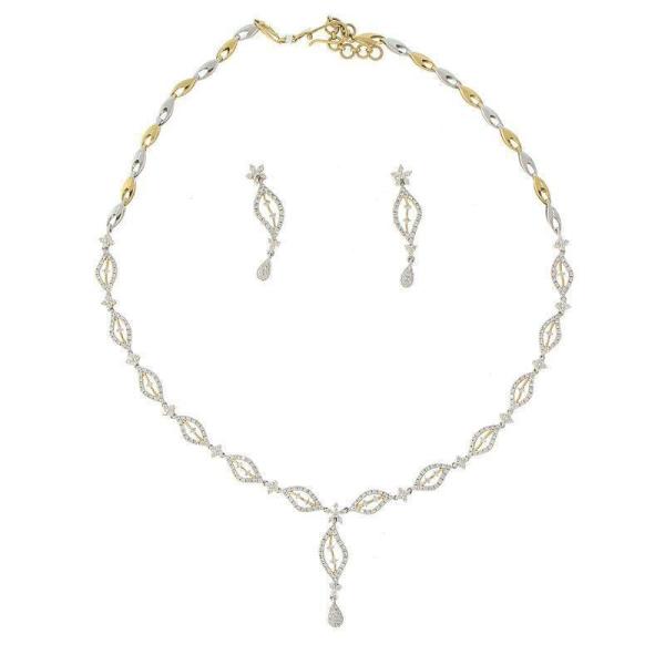 3PIECE DIAMOND NECKLACE SET