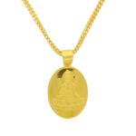 Oval Lakshmi Pendant
