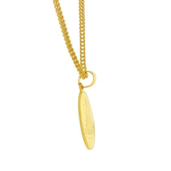 Oval Lakshmi Pendant