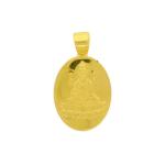 Oval Lakshmi Pendant