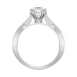 Custom Made Caroline Moissanite Ring by Solitairz Affair