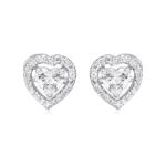 925 Sterling Silver Swarovski Zirconia Minimalistic Designer Stud Earrings