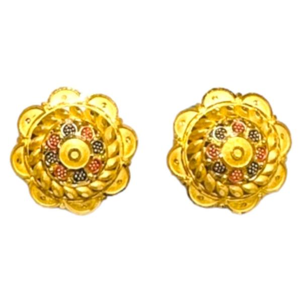 Beautiful Flower Degin Gold Tops