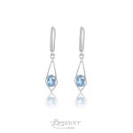 TOPAZ SILVER DANGLERS